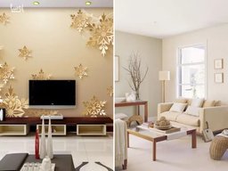 آرایش خانه با نصب کاغذ دیواری یا نقاشی ساختمان؟!؟!؟!