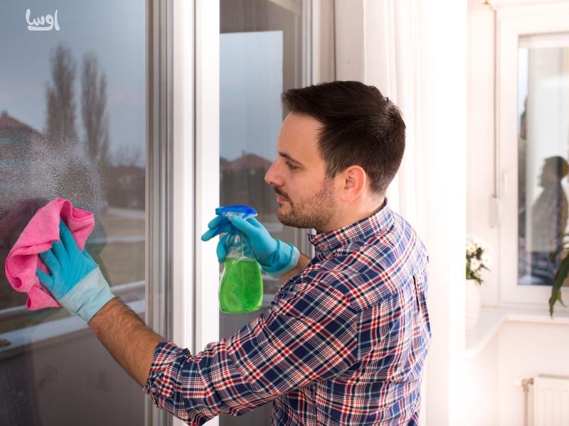 نیروی نظافتچی مرد