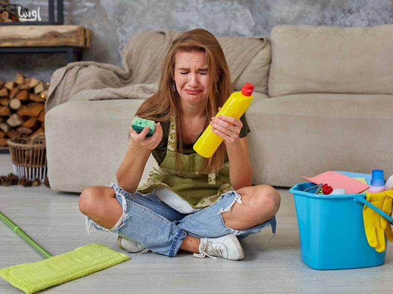 اشتباهات در نظافت منزل